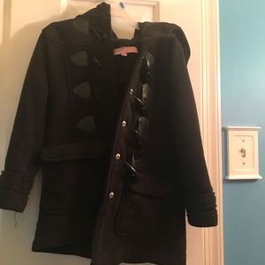 Black coat